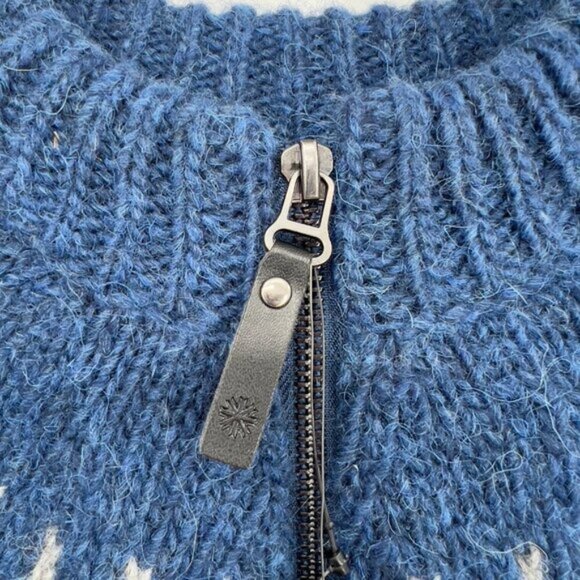 Icewear Elis Icelandic Wool Unisex Zip Cardigan Sweater – Blue/Gray  Mens Small - Picture 4 of 10